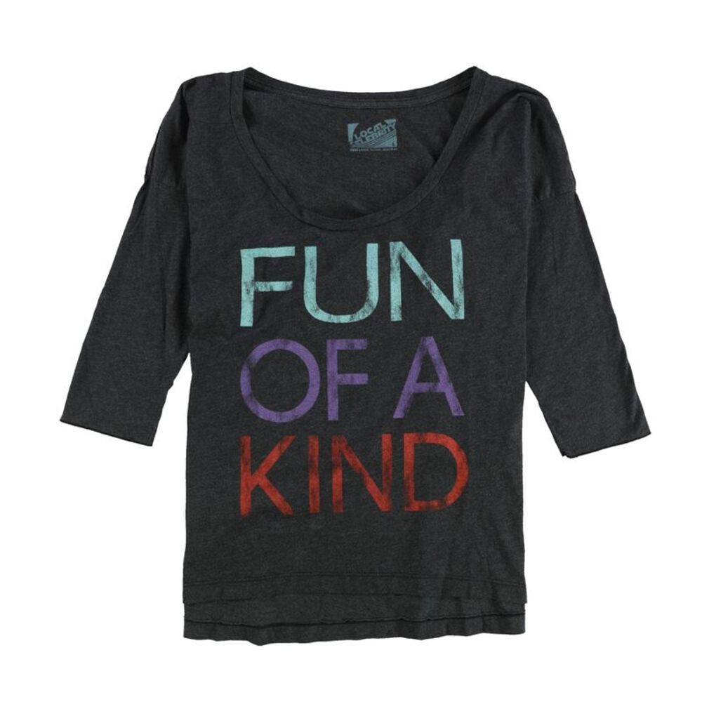 Local Celebrity Womens Fun Of A Kind Graphic T-Shirt, NWT